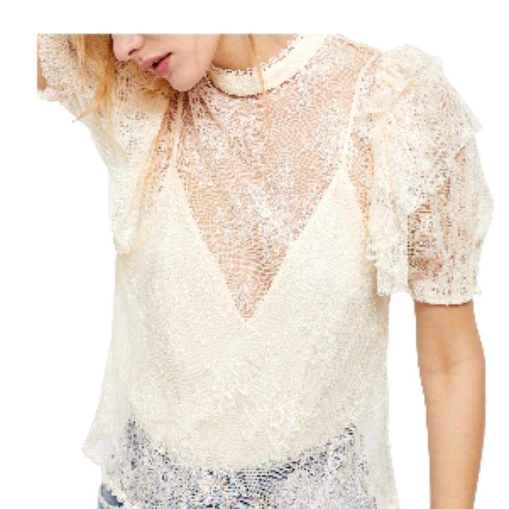 Free People- Secret Admirer Blouse